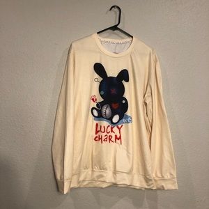 BKYS Lucky Charm Rabbit Voodoo doll sweatshirt